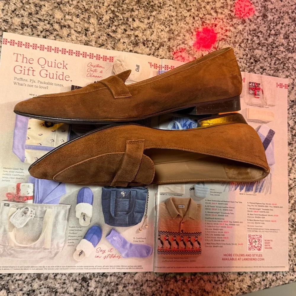 🎭 Flattered 🎭 Alexandra Suede Loafers - Picture 9 of 9